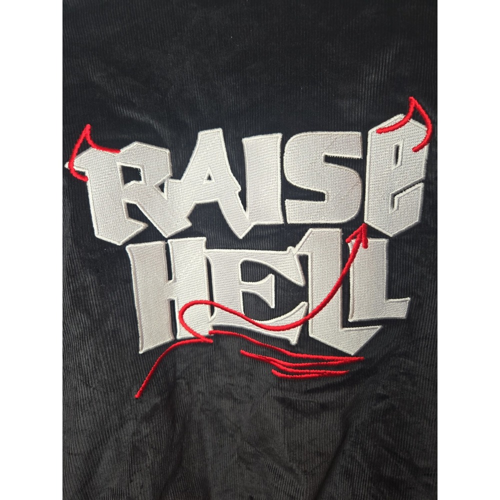 New Jersey Devils Raise‎ Hell Men's Corduroy Jacket Medium - Picture 6 of 6